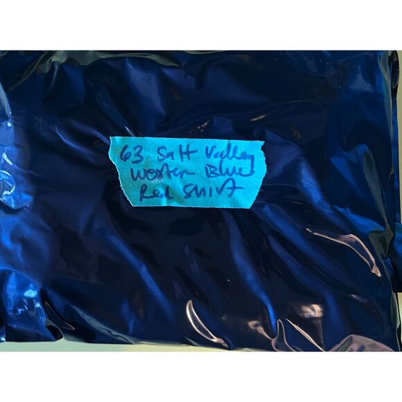 Salt Valley Western Pearl Snap Blue Gray Button Up Shirt Top  Mens Size Small - Picture 10 of 10